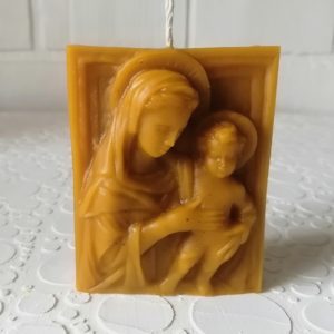 Свеча из пчелиного воска Мадонна с ребенком